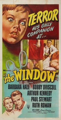 The Window movie poster (1949) tote bag