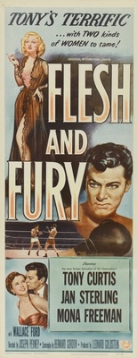 Flesh and Fury movie poster (1952) poster