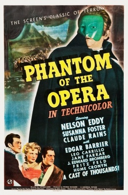 Phantom of the Opera movie poster (1943) calendar