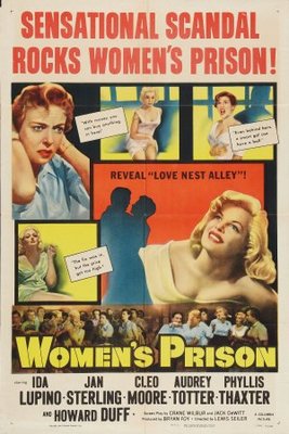Women's Prison movie poster (1955) Longsleeve T-shirt