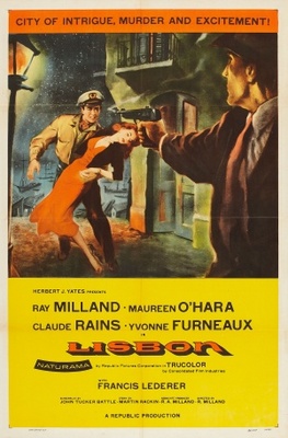 Lisbon movie poster (1956) tote bag