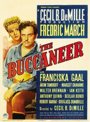 The Buccaneer movie poster (1938) poster