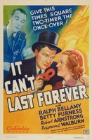 It Can't Last Forever movie poster (1937) Poster MOV_4e6a0174