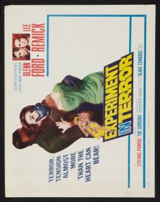 Experiment in Terror movie poster (1962) poster