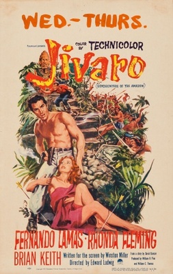 Jivaro movie poster (1954) poster