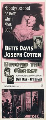 Beyond the Forest movie poster (1949) poster