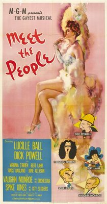 Meet the People movie poster (1944) tote bag