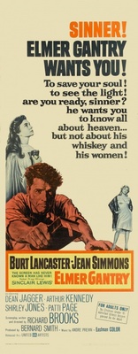 Elmer Gantry movie poster (1960) calendar