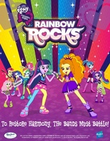 My Little Pony: Equestria Girls - Rainbow Rocks movie poster (2014) Mouse Pad MOV_4f1dc8db
