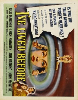 I've Lived Before movie poster (1956) calendar