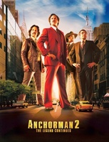 Anchorman: The Legend Continues movie poster (2014) Longsleeve T-shirt #1125894