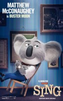 Sing movie poster (2016) Mouse Pad MOV_4fedposq