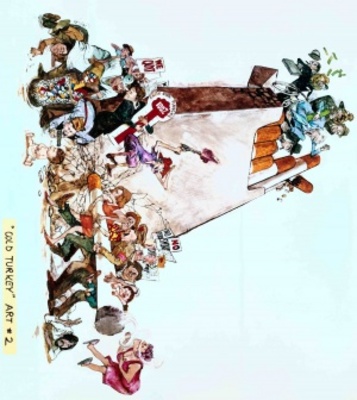 Cold Turkey movie poster (1971) tote bag #MOV_4ff64f8c