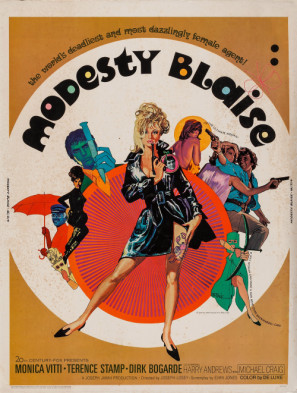 Modesty Blaise movie poster (1966) Poster MOV_4oortpus