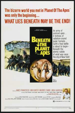 Beneath the Planet of the Apes movie poster (1970) mug