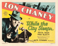 While the City Sleeps movie poster (1928) Sweatshirt #1301704