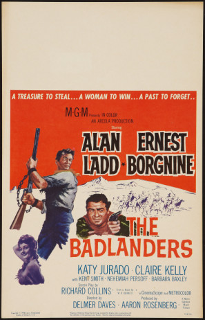 The Badlanders movie poster (1958) tote bag #MOV_4tyqfeqq