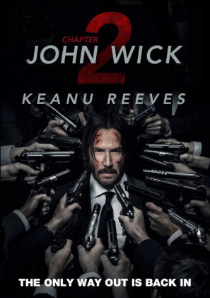 John Wick: Chapter Two movie poster (2017) mouse pad