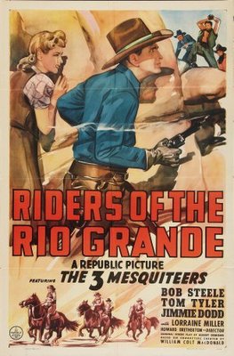 Riders of the Rio Grande movie poster (1943) calendar