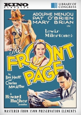 The Front Page movie poster (1931) Poster MOV_50634c27
