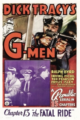 Dick Tracy's G-Men movie poster (1939) mug