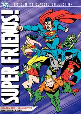 Super Friends movie poster (1973) calendar