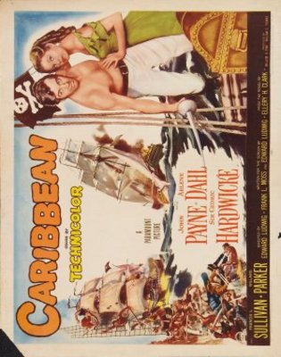 Caribbean movie poster (1952) poster