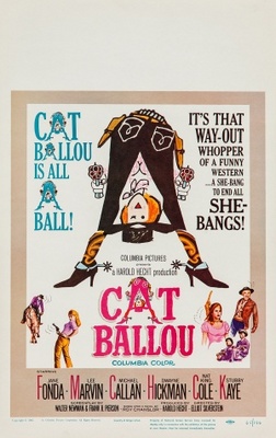 Cat Ballou movie poster (1965) mouse pad