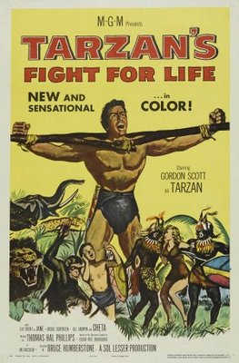 Tarzan's Fight for Life movie poster (1958) Sweatshirt