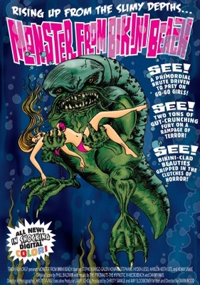 Monster from Bikini Beach movie poster (2008) tote bag #MOV_50e77091