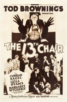 The Thirteenth Chair movie poster (1929) poster