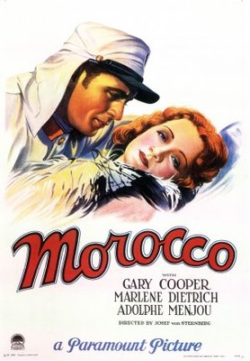 Morocco movie poster (1930) Sweatshirt