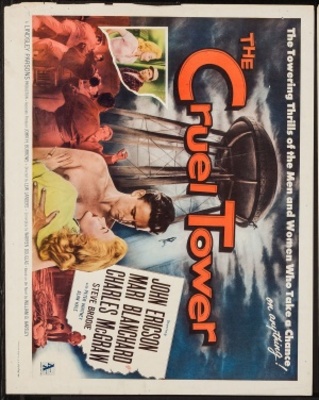 The Cruel Tower movie poster (1956) Mouse Pad MOV_5136d070
