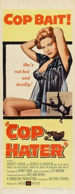Cop Hater movie poster (1958) hoodie