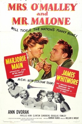 Mrs. O'Malley and Mr. Malone movie poster (1950) Longsleeve T-shirt