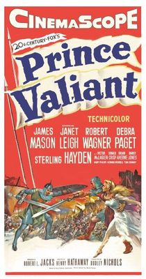Prince Valiant movie poster (1954) Longsleeve T-shirt
