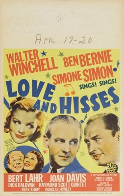 Love and Hisses movie poster (1937) hoodie