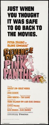 Revenge of the Pink Panther movie poster (1978) calendar