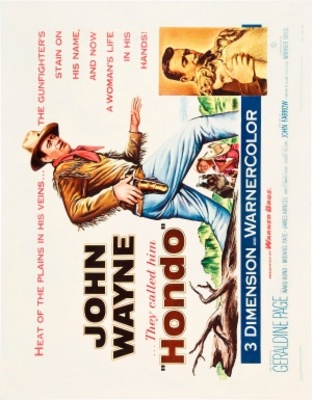 Hondo movie poster (1953) poster