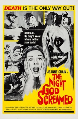 The Night God Screamed movie poster (1971) poster