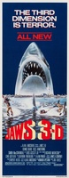 Jaws 3D movie poster (1983) Longsleeve T-shirt #1124842