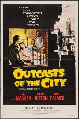 Outcasts of the City movie poster (1958) calendar