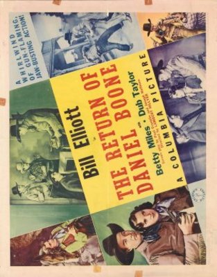 The Return of Daniel Boone movie poster (1941) Poster MOV_52756fea