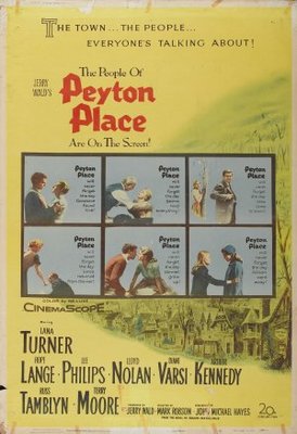 Peyton Place movie poster (1957) Poster MOV_528b1552