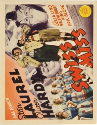 Swiss Miss movie poster (1938) Poster MOV_528dc75d