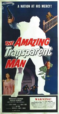 The Amazing Transparent Man movie poster (1960) tote bag