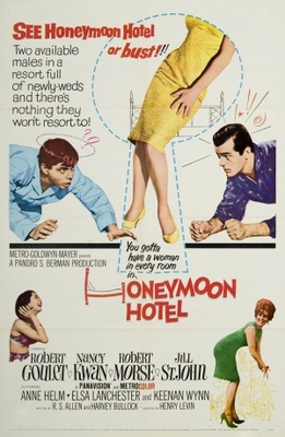 Honeymoon Hotel movie poster (1964) mouse pad