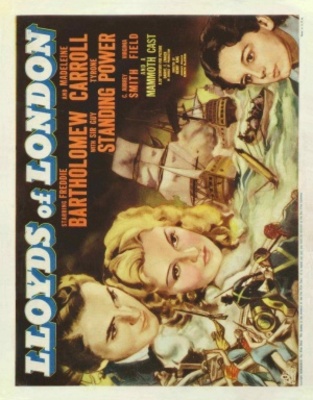Lloyd's of London movie poster (1936) tote bag