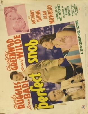The Perfect Snob movie poster (1941) mug