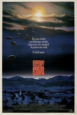 Red Dawn movie poster (1984) tote bag